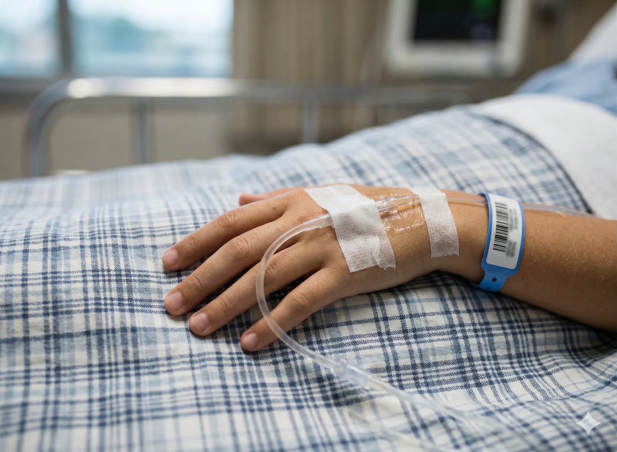 Patient receiving care