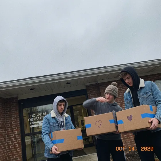 First Care Packages Delivered — November 3, 2021
