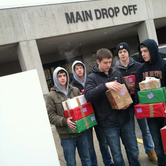 Holiday Care Package Distribution