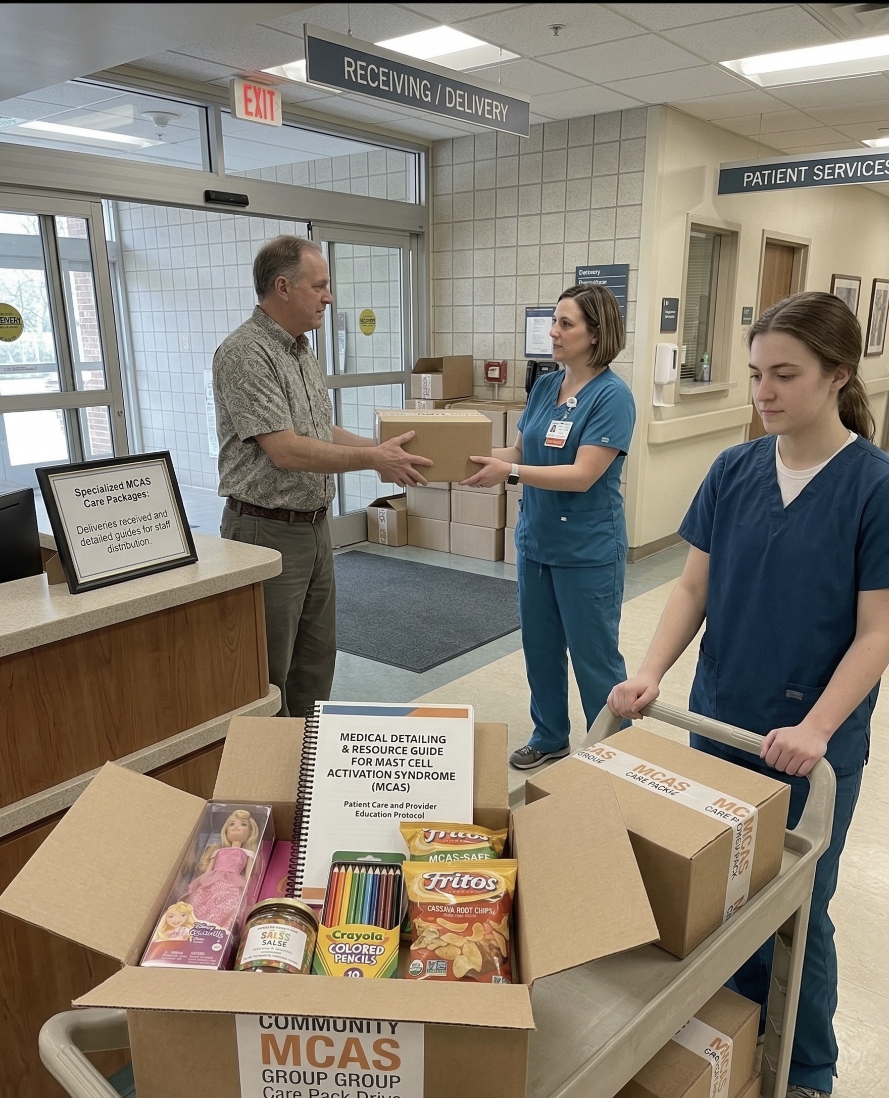 Care Package Assembly Event