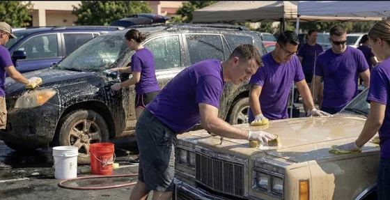 Student Fundraiser Detailing Event