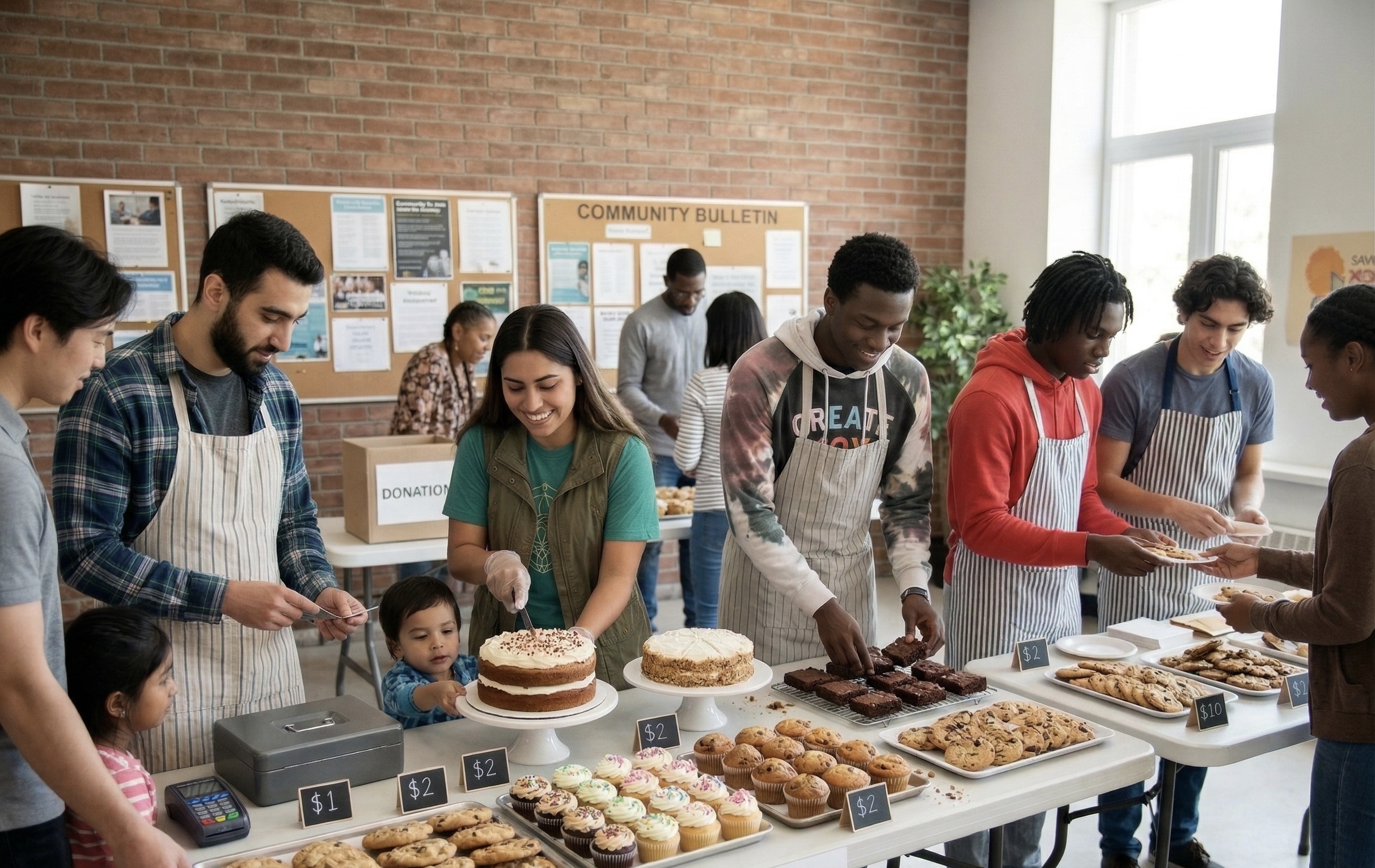 Community Bake Sale Fundraiser