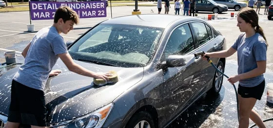 Detailing Fundraiser Event — March 22, 2023