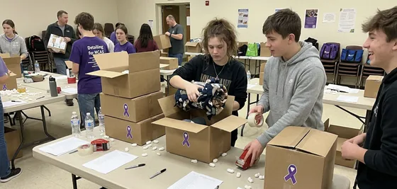 Care Package Assembly Event — June 3, 2023