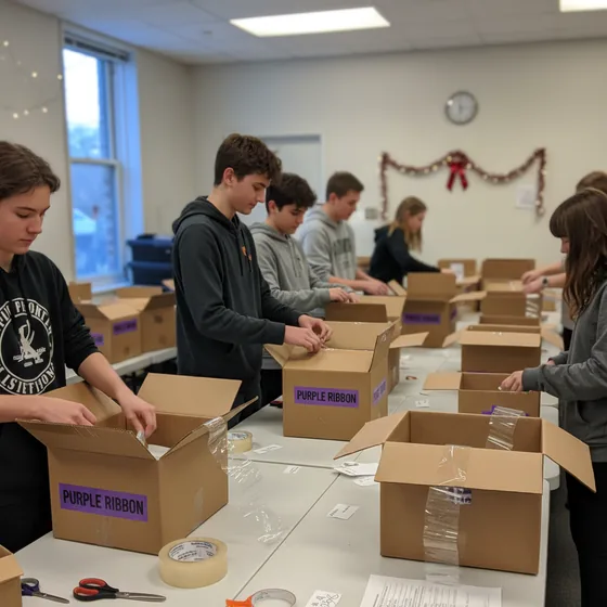 January 3, 2024 — New Year Care Package Assembly