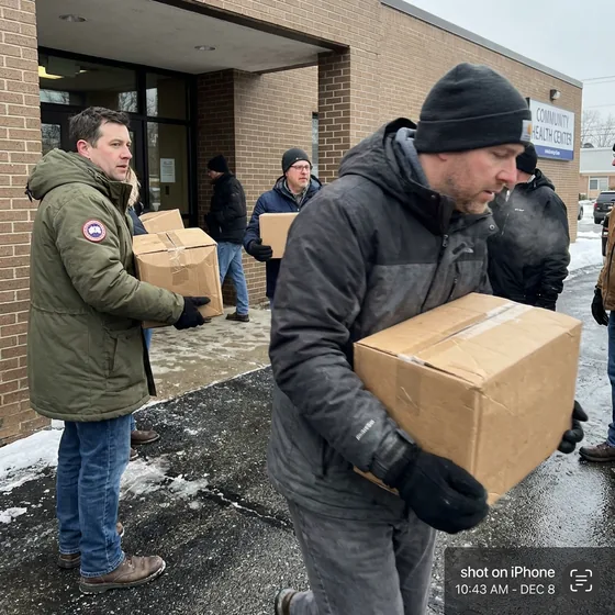 December 4, 2024 — Holiday Package Distribution